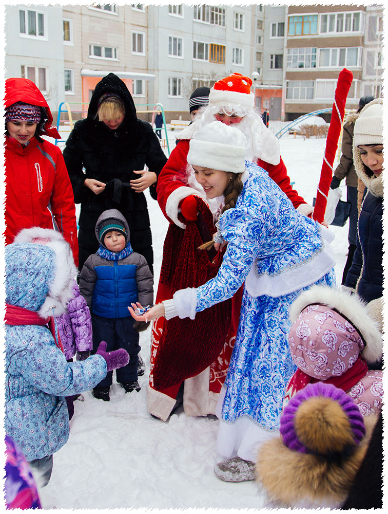 Дед Мороз и Снегурочка в Ульяновске